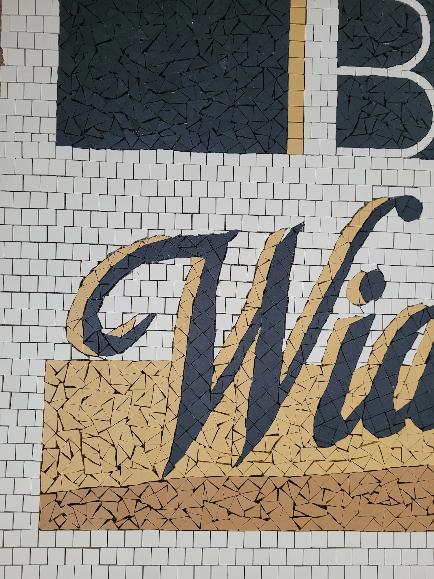 Zoom sur le Tapis d'entrée du Bar Widwood