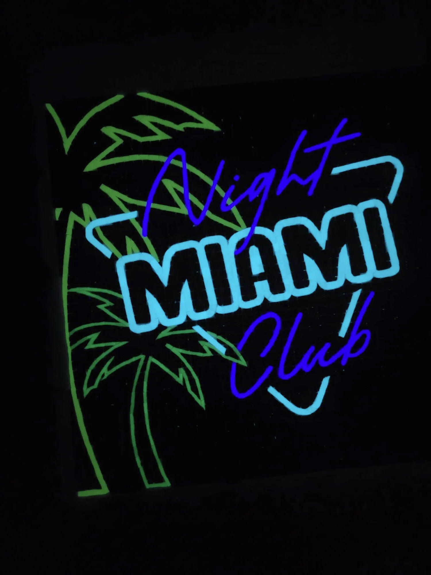 Logo Night Club Miami version nuit