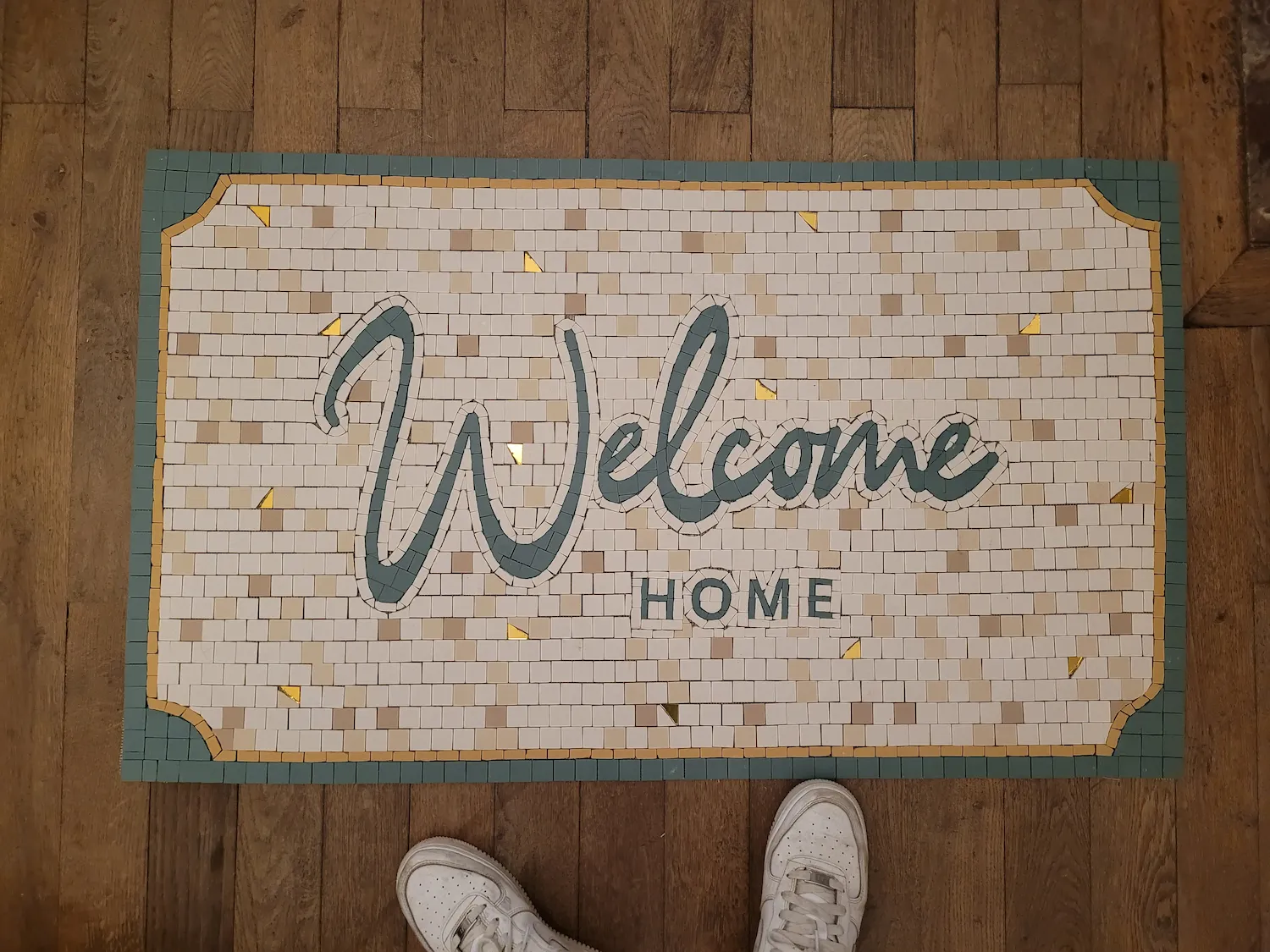 Tapis d'entrée Welcome HOME